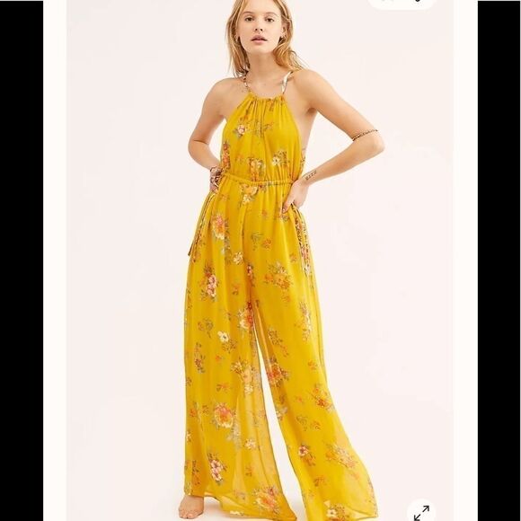 Free People Pants - Free People Georgia Jumpsuit Size S